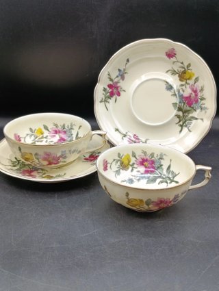 Set tazas de té Limoges Strasbourg