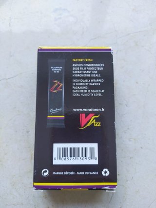 5 Cañas Saxo Soprano Vandoren Jazz 3 1/2