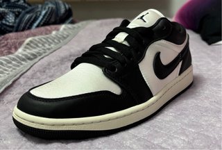 Jordan 1 Low Negro Blanco