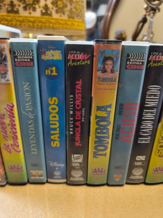 Lote 10 Películas VHS