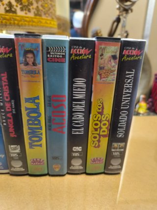 Lote 10 Películas VHS