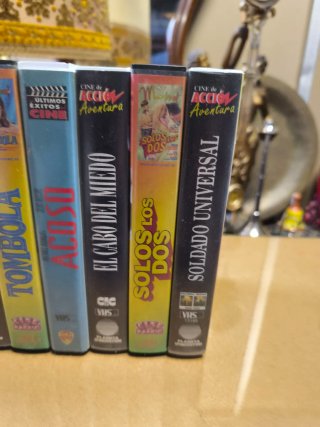 Lote 10 Películas VHS