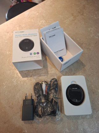 Receptor Bluetooth TP-Link HA100 NFC Negro