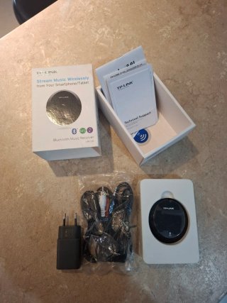 Receptor Bluetooth TP-Link HA100 NFC Negro