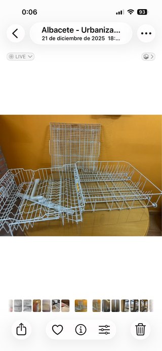 Bandejas lavavajillas Bosch y Miele