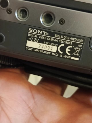 Videocamera Sony DCR-DVD205E Vintage