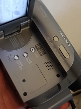 Videocamera Sony DCR-DVD205E Vintage