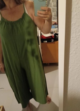 Mono ancho de viscosa.