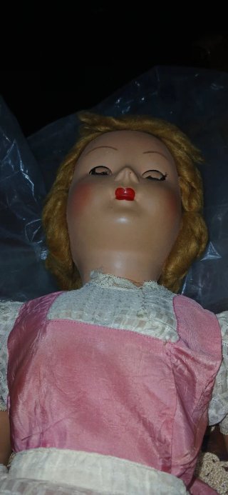 Bambola vintage da collezione