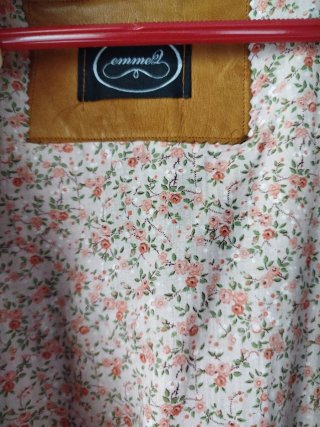 Chaleco de cuero vintage