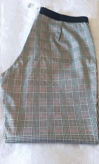 Pantalón de cuadros mujer