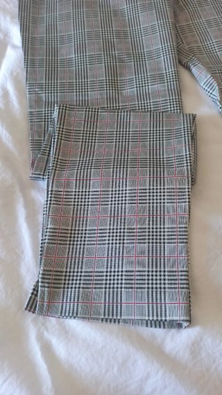 Pantalón de cuadros mujer