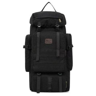 Mochila senderismo lona lavada camuflaje 7