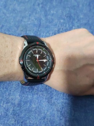Reloj Overfly Eyki Negro y Rojo