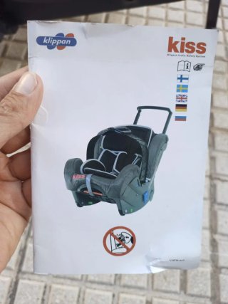 Silla de coche Klippan gris