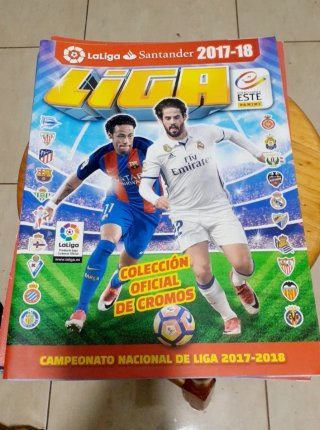 Álbum Liga Este 2017-18 Panini Nuevo