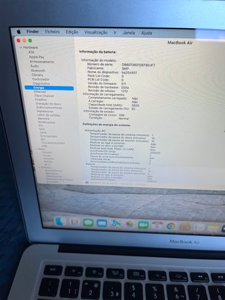 MacBook Air 13" 2017 - 128GB SSD / 8GB RAM