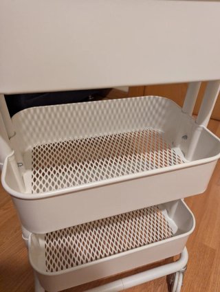 Carrito RASHULT Ikea blanco