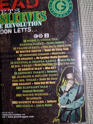 CD Don Letts Dread Meets Greensleeves