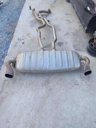 Volkswagen 304477 sin rf tubo escape touareg (7la)