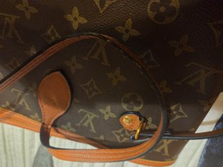 Bolso Louis Vuitton Beige y Marrón