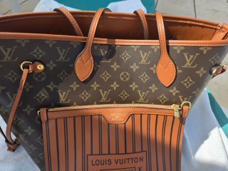 Bolso Louis Vuitton Beige y Marrón