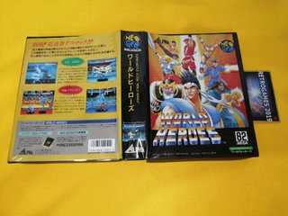 Neo Geo AES WORLD HEROES Neogeo AES SNK