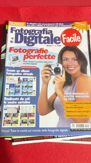 Lotto riviste Fotografia Digitale + 4 CD