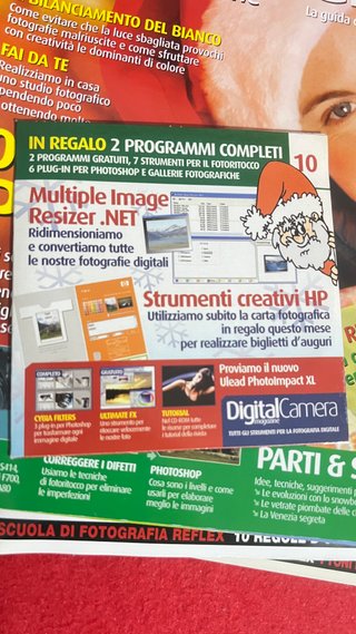 Lotto riviste Fotografia Digitale + 4 CD