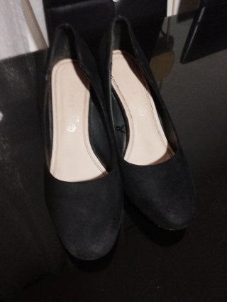 Zapatos Mary Paz Talla 41 Negro Un Uso