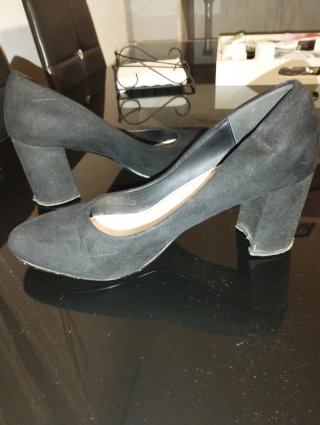 Zapatos Mary Paz Talla 41 Negro Un Uso