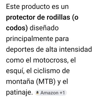 Rodilleras para deportes extremos