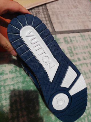 Louis Vuitton Sneakers Blu/Bianco