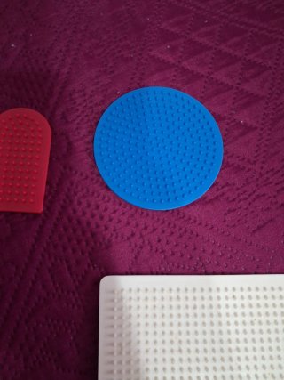Lote moldes Hama Beads + bolas azules