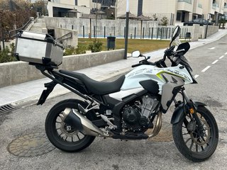 Honda CB500X Adventure Plata/Blanco