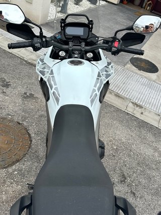 Honda CB500X Adventure Plata/Blanco