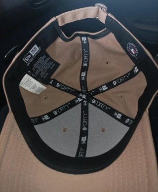 Berretto New Era LA Beige e Marrone Regolabile