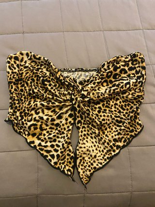 Top estampado leopardo