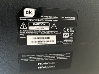 Televisor OK 43 Smart TV Fire TV