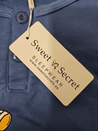 Pijama Sweet & Secret Talla L Estampado Moto