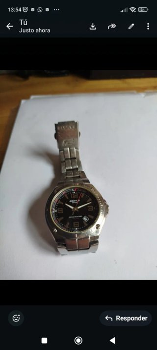 Reloj Casio Edifice 10 Year Battery