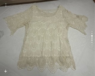 Camiseta encaje Lola Casademunt M