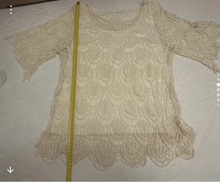 Camiseta encaje Lola Casademunt M