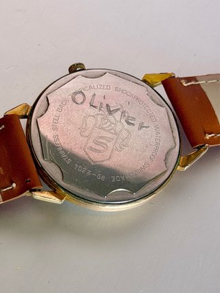 Sandoz Slim Line Reloj Suizo Cuerda Vintage
