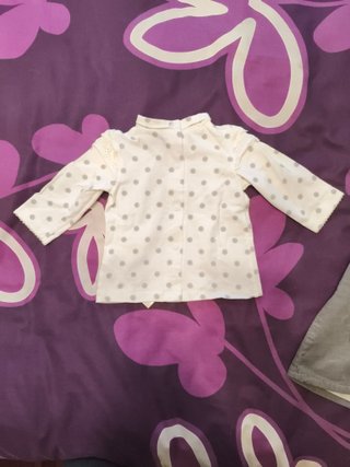 Conjunto vestido y camiseta 3 meses