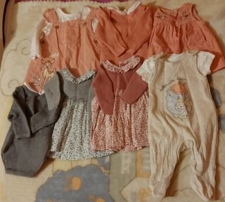 Lote Ropa Bebé Niña Sin Estrenar