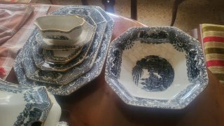 Vajilla de mesa PICKMAN Clásico de los Años 70.