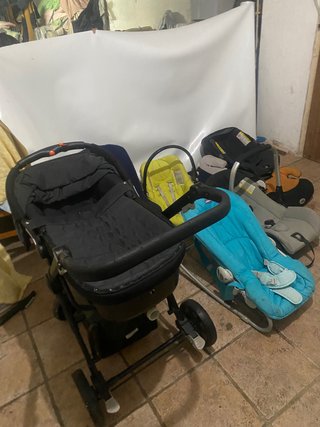 MEGA-PACK BEBÉ: Carrito + 4 Sillas + Hamaca Chicco
