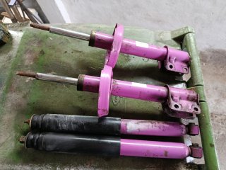 Amortiguadores KW con espirales para Opel corsa a