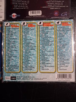 Lote 6 CDs Recopilatorios Dance 90s-00s